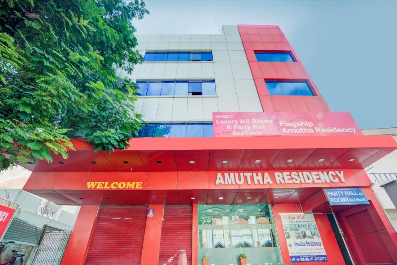 Hotel Oyo Flagship Amutha Residency Chennai Exterior foto